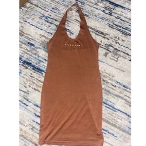 Tight fit sheer dress